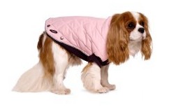 Ancol Pink Bubblegum Quilt dog coat