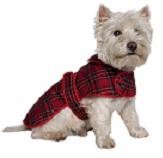 highland tartan dog coat